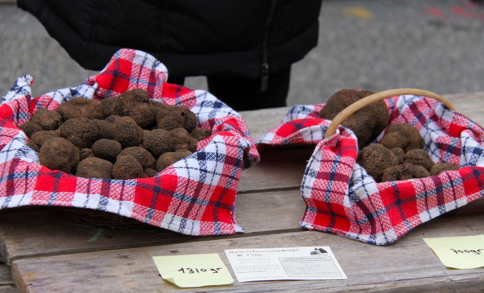 Tout l’hiver, Lalbenque se parfume à la truffe